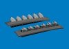 Eduard 6481060 P-40 exhaust stacks rounded PRINT Eduard 1/48